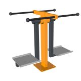 slalom kahene lastele