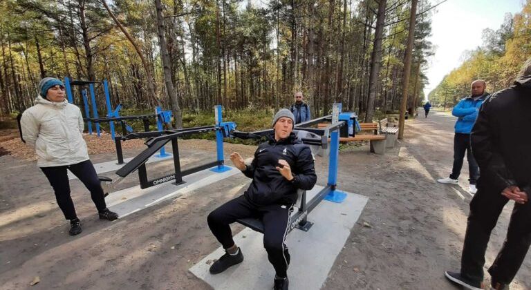 Õismäe terviseraja välijõusaalid